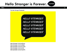 Tablet Screenshot of hellostranger.com.sg